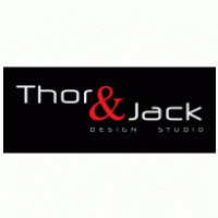 Thor and Jack Design Studio Logo Vector