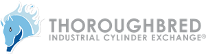 THOROUGHBRED INDUSTRIAL CYLINDER EXCHANGE Logo Vector