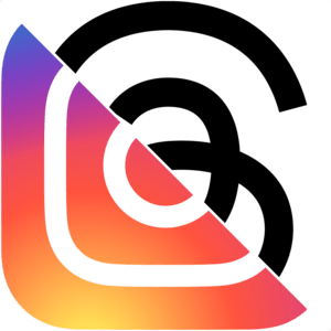 Threads-Instagram combined Logo PNG Vector