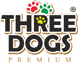 Three Dogs Logo PNG Vector