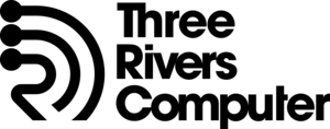 Three Rivers Computer Logo PNG Vector