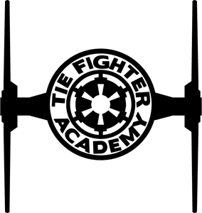 TIE FIGHTER ACADEMY Logo Vector