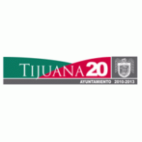 Tijuana 20 Ayuntamiento Logo Vector