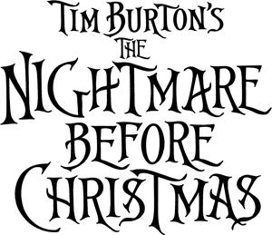 Tim Burton's The Nightmare Before Christmas Logo Vector