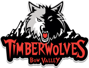 Timberwolves Bow Valley Logo PNG Vector