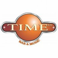 Time St. Bar & Grill Logo Vector