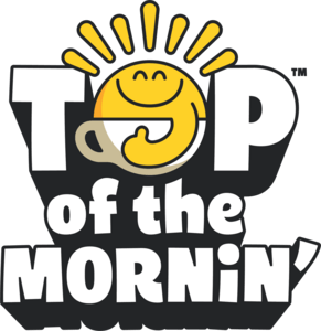 Top of the Mornin Coffee Logo PNG Vector