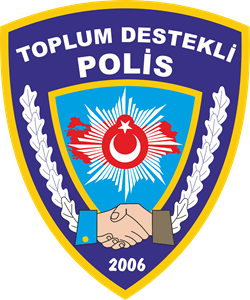 Toplum Destekli Polis Logo PNG Vector