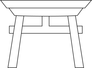 TORII GATE SYMBOL Logo PNG Vector
