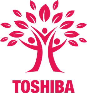 Download gratuito dei vettori del logo Toshiba