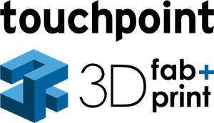 touchpoint 3D fab+print Logo Vector