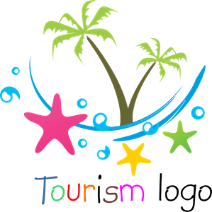 Tourism Travel Logo Vector