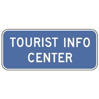 TOURIST INFO CENTER SIGN Logo PNG Vector