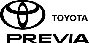 Toyota Previa Logo Vector