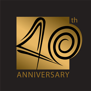 Trafalgar 40 Years Logo PNG Vector