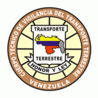 transito y transporte terrestre de venezuela Logo PNG Vector