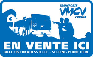 Transports VMCV Publics Surf Card Logo Vector