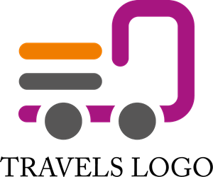 Travel Truck Logo Vector