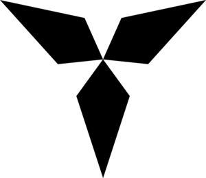 Triangle Diamond Geometric Shape Logo PNG Vector