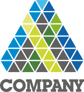 Triangles Logo PNG Vector