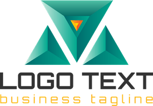Triangular corporative Logo Vector