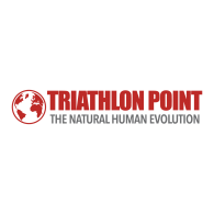 Triathlon Point Logo Vector