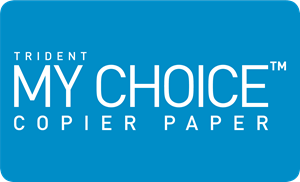 TRIDENT MY CHOICE COPIER PAPER Logo PNG Vector