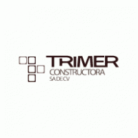 TRIMER Constructora Logo Vector