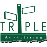 Triple Advertising Logo PNG Vector