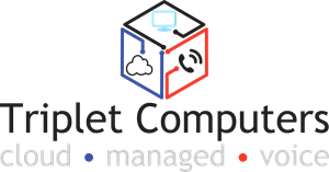 Triplet Computers Logo Vector