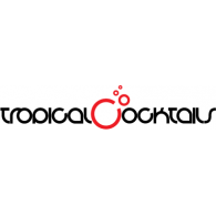 Tropical Cocktails Logo PNG Vector