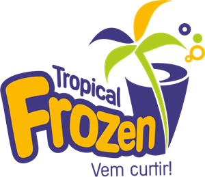 Tropical Frozen Logo PNG Vector