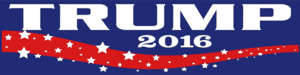 Trump 2016 Jeff Logo PNG Vector
