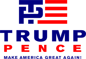 Trump Pence Logo PNG Vector
