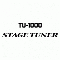 TU-1000 Stage Tuner Logo PNG Vector