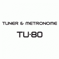TU-80 Tuner & Metronome Logo PNG Vector