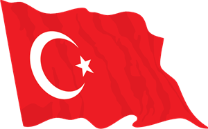 Türk bayrağı Logo Vector