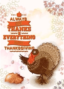 turkey bird sticker thanksgiving poster Logo PNG Vector