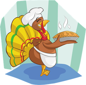 turkey cook Logo Vector