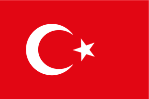 Turkish Flag Logo PNG Vector