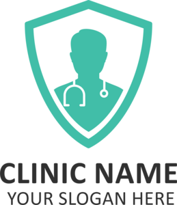 Turquoise Hospital Logo PNG Vector