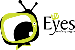 TV Eyes Company Logo Vector