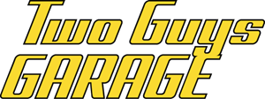 Two Guys Garage Logo Vector