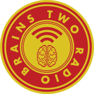 Two Radio Brains Logo PNG Vector