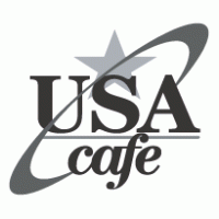 USA Cafe Logo PNG Vector