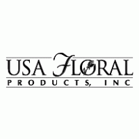 USA Floral Products Logo PNG Vector