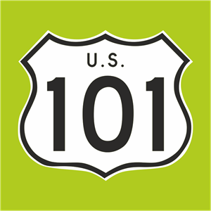 US 101 Logo Vector