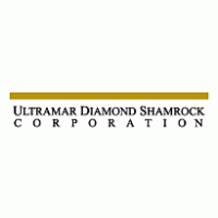 Ultramar Diamond Shamrock Logo PNG Vector