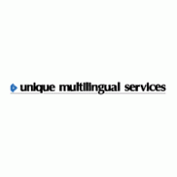 Unique Multilingual Services Logo PNG Vector
