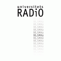 Universitets Radio Logo PNG Vector